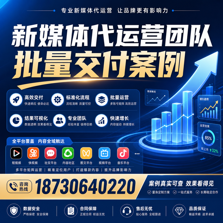 莆田代运营公司多客户账号批量高效交付案例